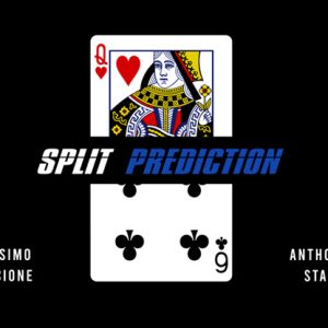 Split Prediction Blue (Gimmicks and online instructions) by Massimo Cascione & Anthony Stan – Trick