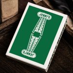 Jerry’s Nugget (Felt Green) Marked Monotone Playing Cards