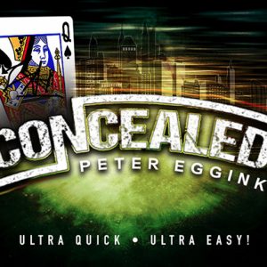 CONCEALED (Gimmicks and Online Instructions) by Peter Eggink – Trick