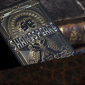 Shakespeare (Black) Playing Cards