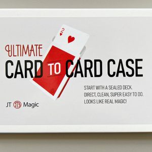 Ultimate Card to Card Case RED (Gimmicks and Online Instructions) by JT – Trick