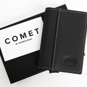 Comet Black Leather Red Shell (Gimmicks and Online Instruction) by Andrew Dean – Trick