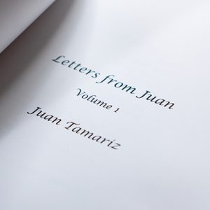 Letters from Juan Volume 1 by Juan Tamariz – Book