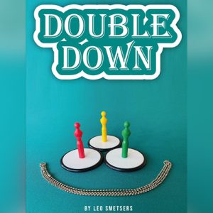 Double Down (Gimmicks and Online Instructions) by Leo Smetsers – Trick