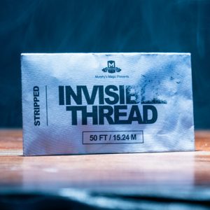 Invisible Thread Stripped (50 Feet) by Murphys Magic Supplies – Trick