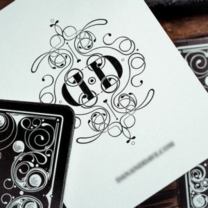 Smoke & Mirror (Mirror- Black) Deluxe Limited Edition Playing Cards by Dan & Dave