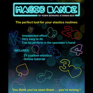 Magic Bandz by Robin Bernard and Taiwan Ben (Gimmicks and Online Instructions) – Trick