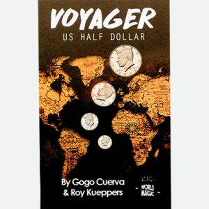 Voyager US Half Dollar (Gimmick and Online Instruction) by GoGo Cuerva – Trick