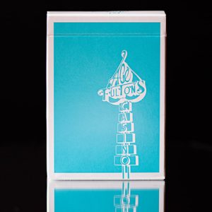 Ace Fulton’s Casino: Miami Vice Blue Playing Cards