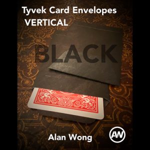 Tyvek VERTICAL Envelopes BLACK (10 pk.) by Alan Wong – Trick
