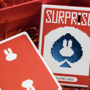 Surprise Deck V5 (Red) Playing cards by Bacon Playing Card Company