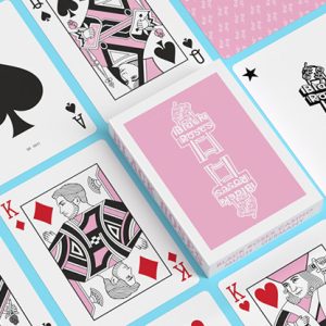 Pink BR Vintage Casino Playing Cards