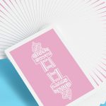 Pink BR Vintage Casino Playing Cards