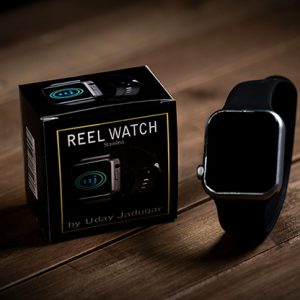 REEL WATCH – Stainless with black band smart watch (KEVLAR) by Uday Jadugar – Trick