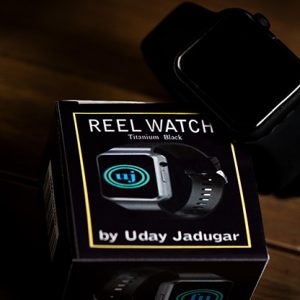REEL WATCH Titanium Black with black band smart watch (KEVLAR) by Uday Jadugar – Trick