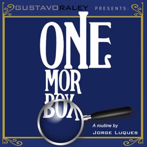 ONE MORE BOX BLUE (Gimmicks and Online Instructions) by Gustavo Raley – Trick
