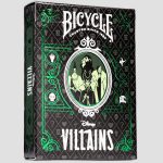 Bicycle Disney Villains (Green)  by US Playing Card Co.