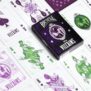 Bicycle Disney Villains (Purple)  by US Playing Card Co.