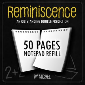 Refill for Reminiscence (50 pages) by Michel – Trick