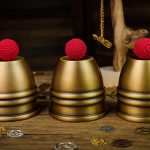 Artistic Combo Cups and Balls (Brass) by TCC – Trick