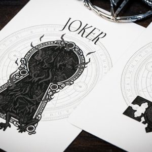 The Keys of Solomon: Silver Spirituum Playing Cards by Riffle Shuffle