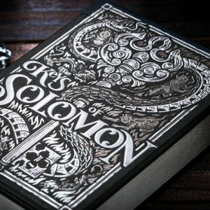 The Keys of Solomon: Silver Spirituum Playing Cards by Riffle Shuffle