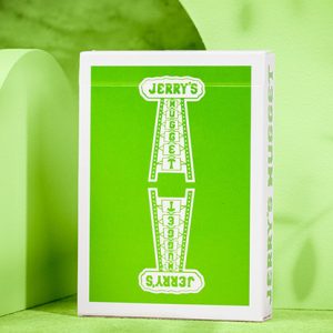 Jerry’s Nugget Monotone (Metallic Green) Playing Cards