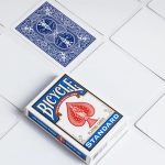 Magnetic Card – Bicycle Cards (2 Per Package) Blank Face Blue by Chazpro – Trick