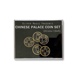 Set 4 Monedas Chinas y Shell tamaño Morgan – Oliver Magic