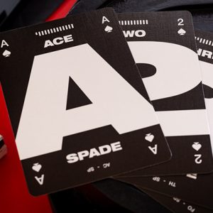 Grid Series Five- Typographic Playing Cards
