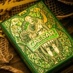 Caesar (Green) Playing Cards by Riffle Shuffle