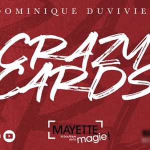 Crazy Cards (Gimmicks and Online Instructions) by Dominique Duvivier – Trick