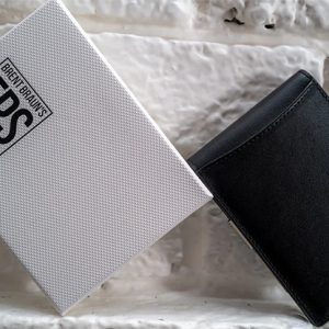FPS Wallet True BlacK Leather (Gimmicks and Online Instructions) by Magic Firm – Trick