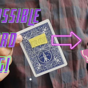 Impossible card CGI by Anthony Vasquez video DOWNLOAD