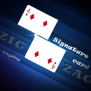 Signature Card Zig Zag by Dingding video DOWNLOAD