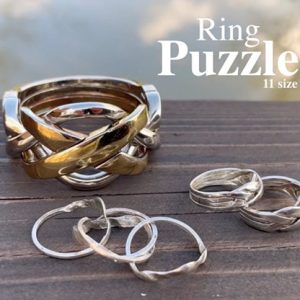 Puzzle Ring Size 11 (Gimmick and Online Instructions) – Trick