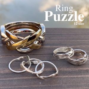 Puzzle Ring Size 12 (Gimmick and Online Instructions) – Trick