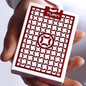 TURN (Red) Playing Cards by Mechanic Industries – Trick