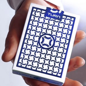 TURN (Blue) Playing Cards by Mechanic Industries – Trick