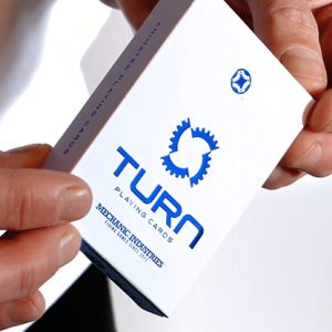 TURN (Blue) Playing Cards by Mechanic Industries – Trick