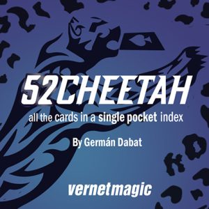 52 Cheetah (Gimmicks and Online Instructions) by Berman Dabat and Michel – Trick