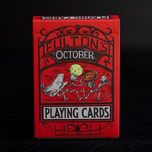 FULTON’S October Red Edition Playing Cards