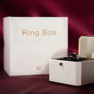 Magic Ring Box (White) by TCC – Trick