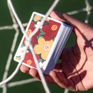 Keep Smiling: Spring Blossoms Playing Cards