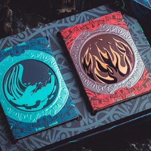 Atlantis: 2 Deck Set (Fire and Water) Playing Cards
