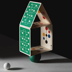 Eames “Hang-It-All” (Green) Playing Cards by Art of Play