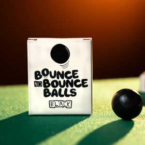 Bounce no Bounce Balls BLACK by Murphy’s Magic – Trick