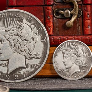 Mini Peace Dollar (Pack of 5 coins) by N2G