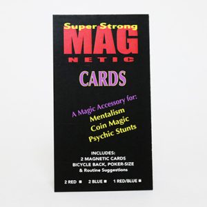 Magnetic Card – Bicycle Cards (2 Per Package) Double Face Cards by Chazpro