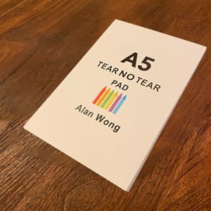 No Tear Pad (Medium, 6″x8″, Tear/No Tear Alternating) by Alan Wong – Trick